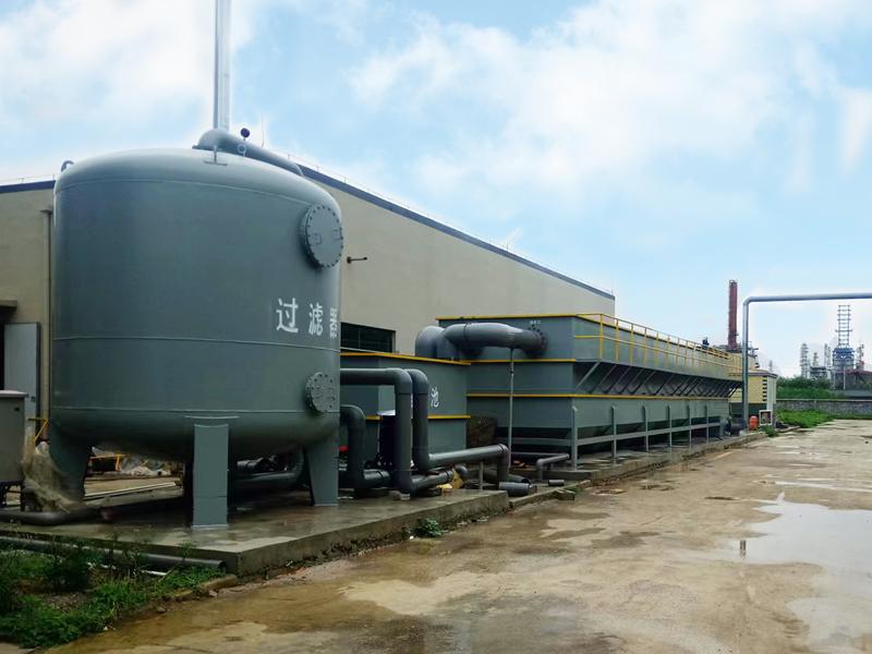 養殖沉淀池+消毒+過濾工程案例