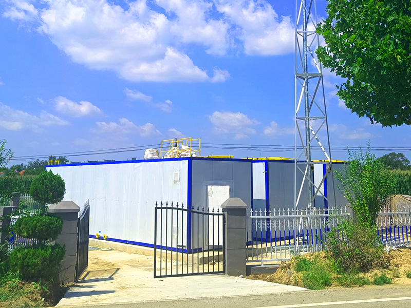 山東德州農村生活一體化污水處理設備工程案例