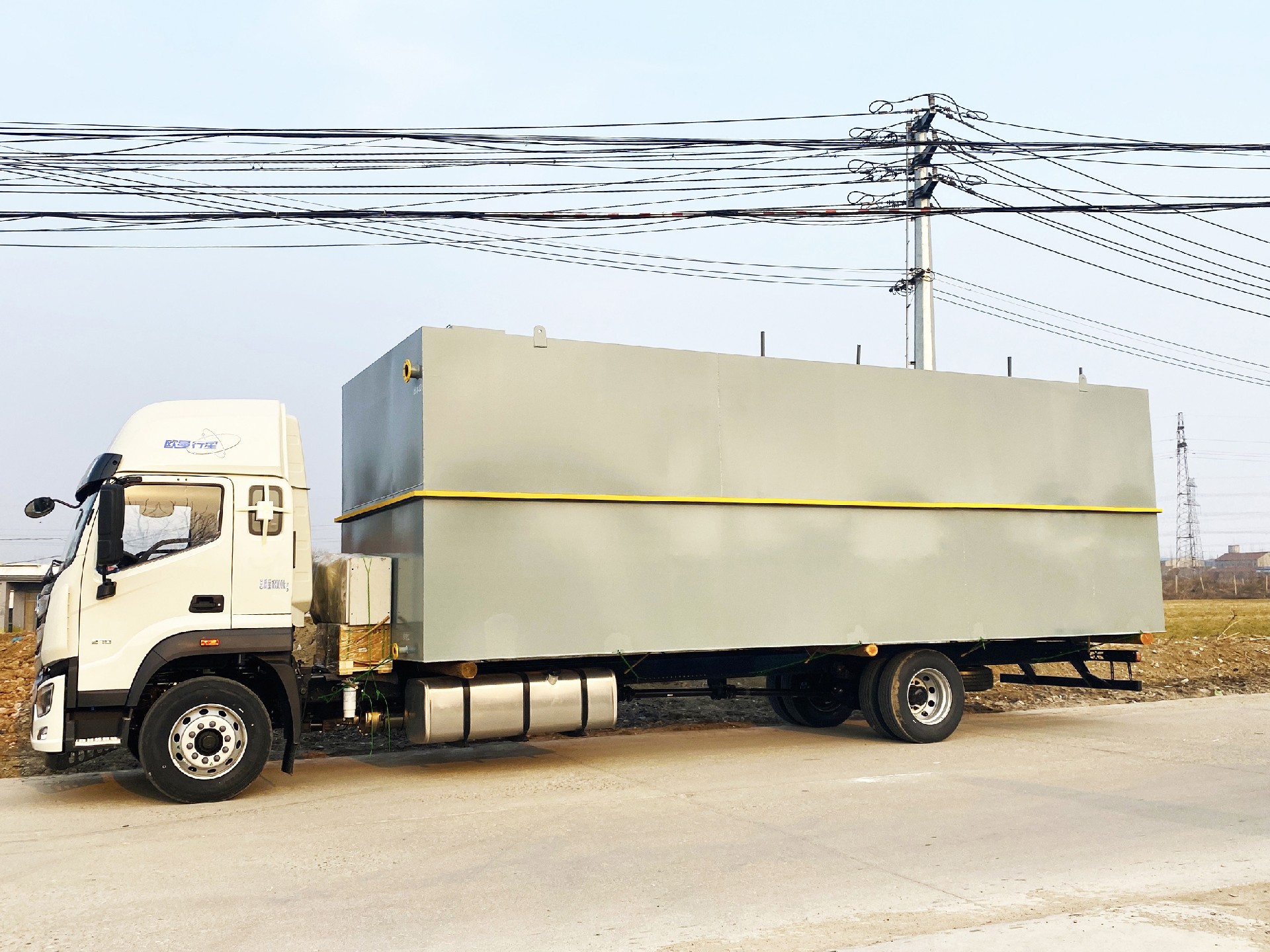 一體化污水處理設備_沉淀池_氣浮機設備