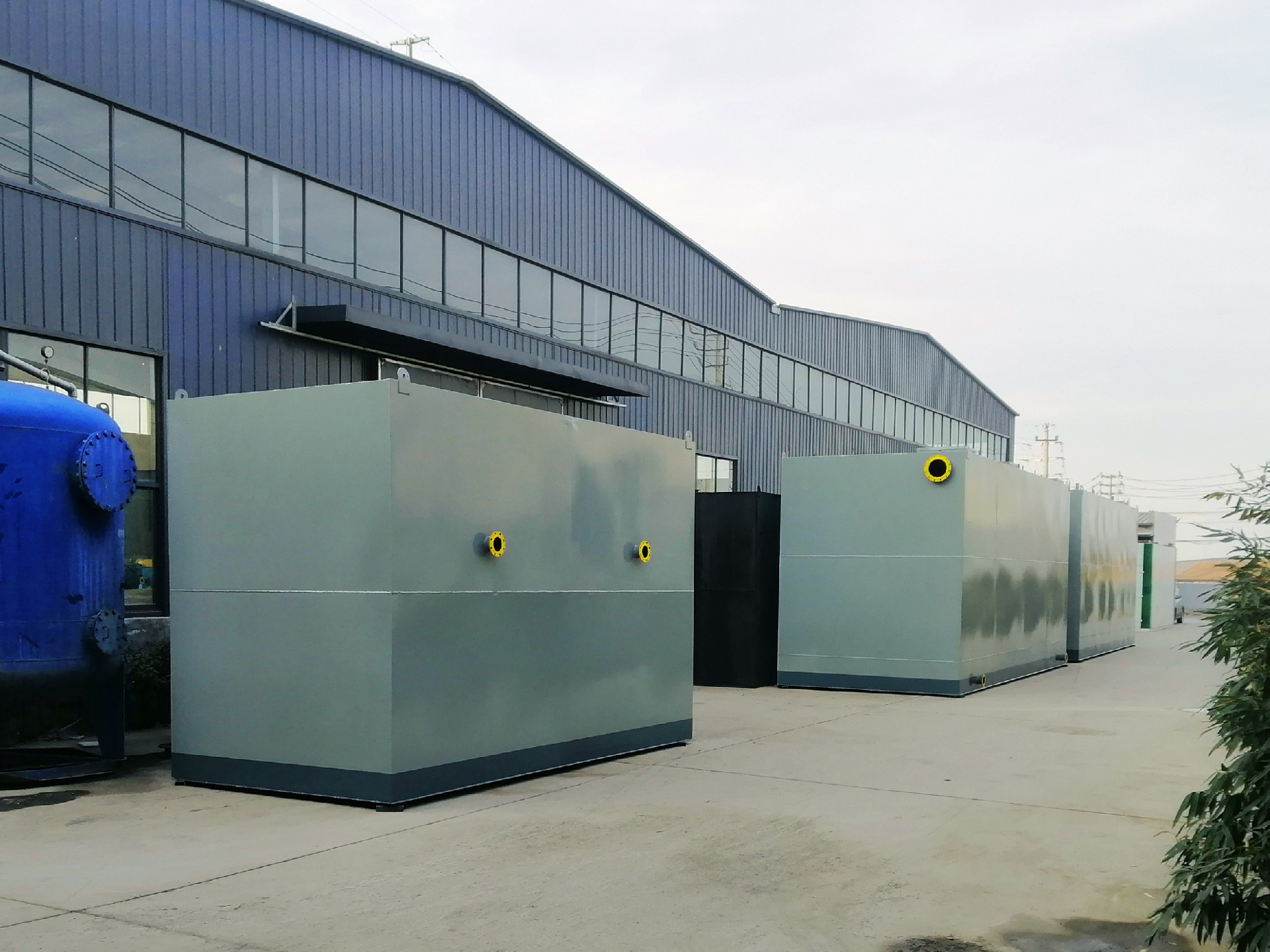 一體化污水處理設備_沉淀池_氣浮機設備