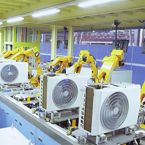 美的空調(diào)內(nèi)外機(jī)智能工廠(chǎng)全球發(fā)布