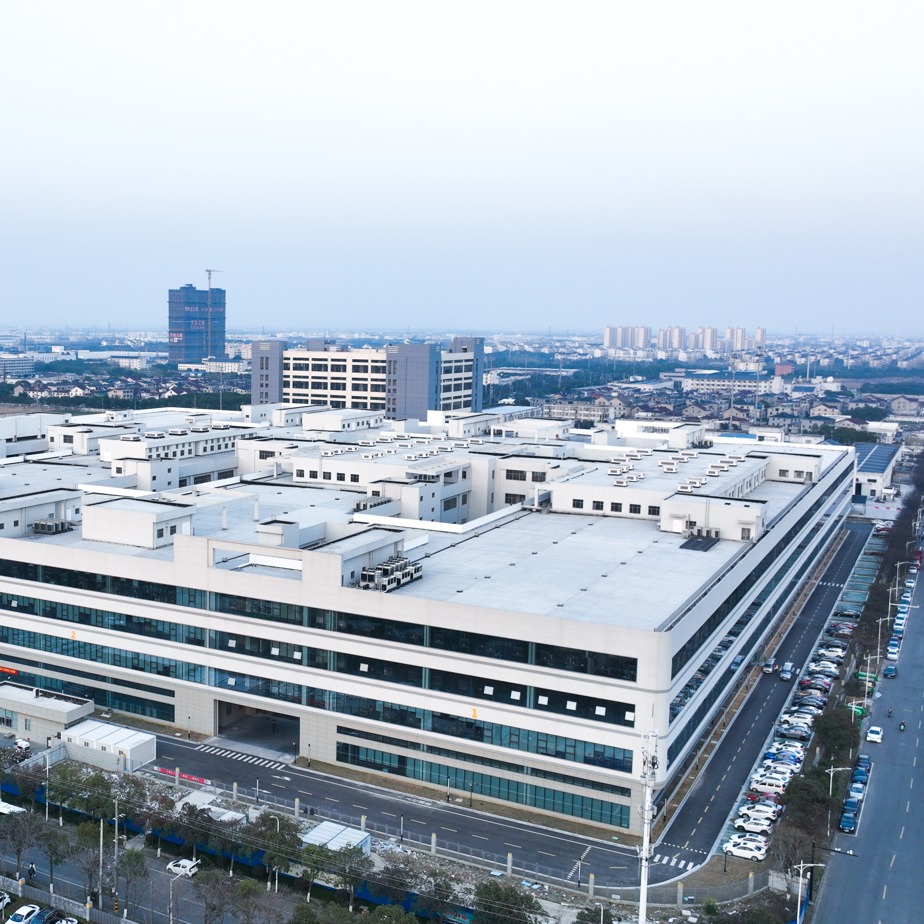 生產(chǎn)基地A區(qū)投入使用